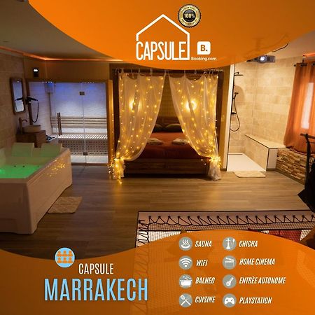 Capsule Marrakech I Chicha I Sauna I Balneo I Console Ps5 I Cinema Trith-Saint-Leger Zewnętrze zdjęcie