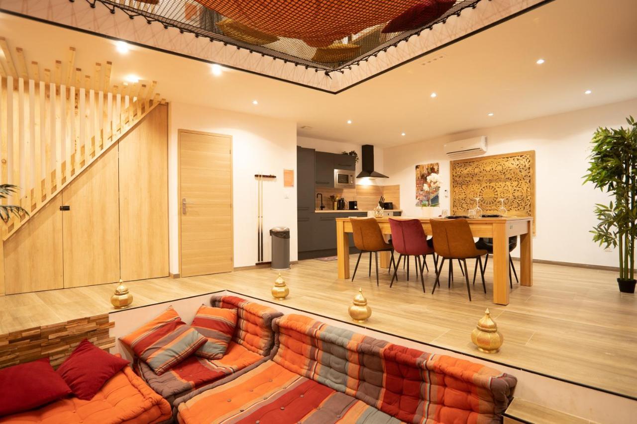 Capsule Marrakech I Chicha I Sauna I Balneo I Console Ps5 I Cinema Trith-Saint-Leger Zewnętrze zdjęcie