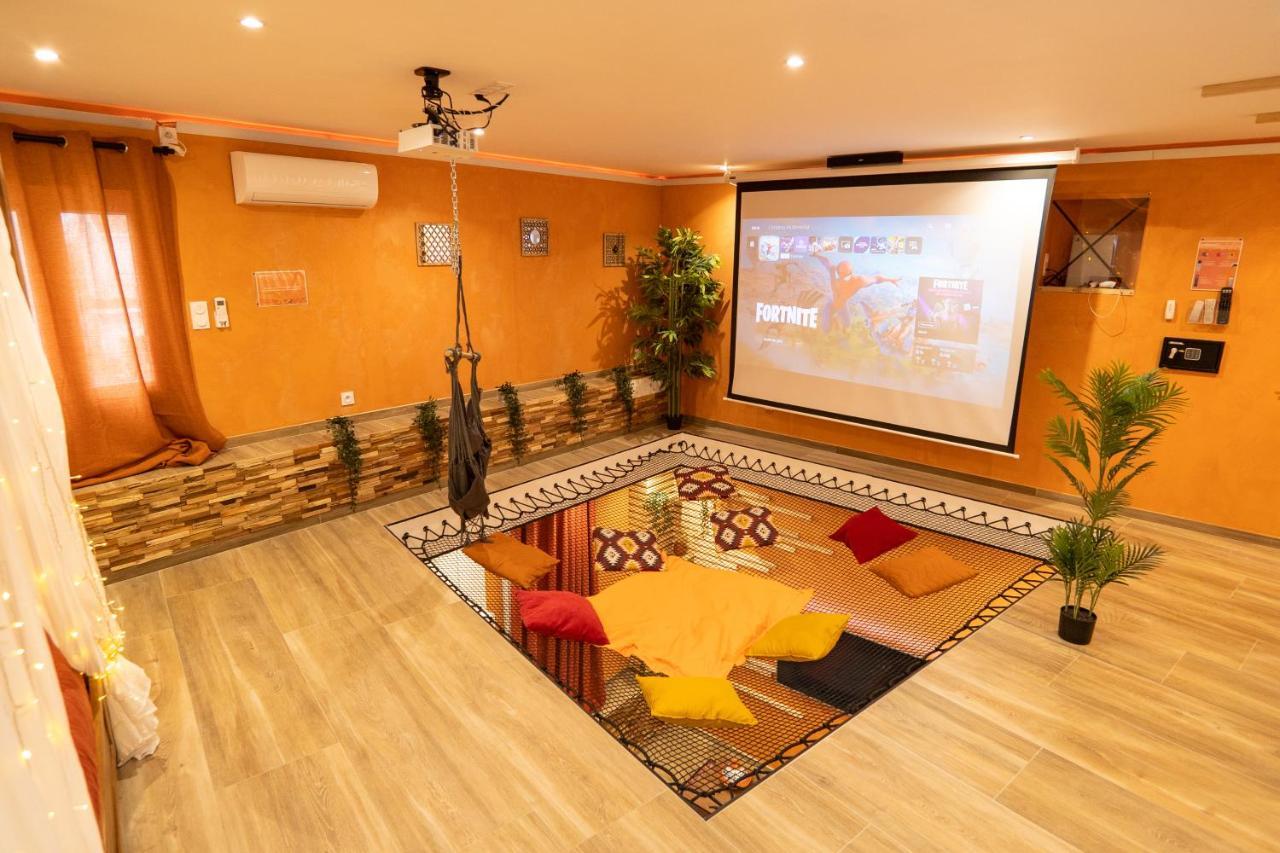 Capsule Marrakech I Chicha I Sauna I Balneo I Console Ps5 I Cinema Trith-Saint-Leger Zewnętrze zdjęcie