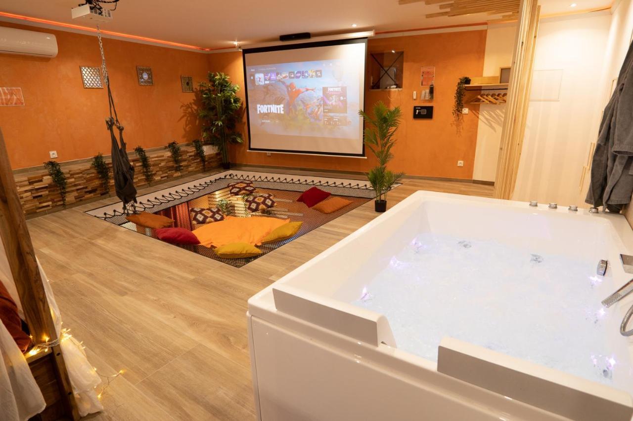 Capsule Marrakech I Chicha I Sauna I Balneo I Console Ps5 I Cinema Trith-Saint-Leger Zewnętrze zdjęcie