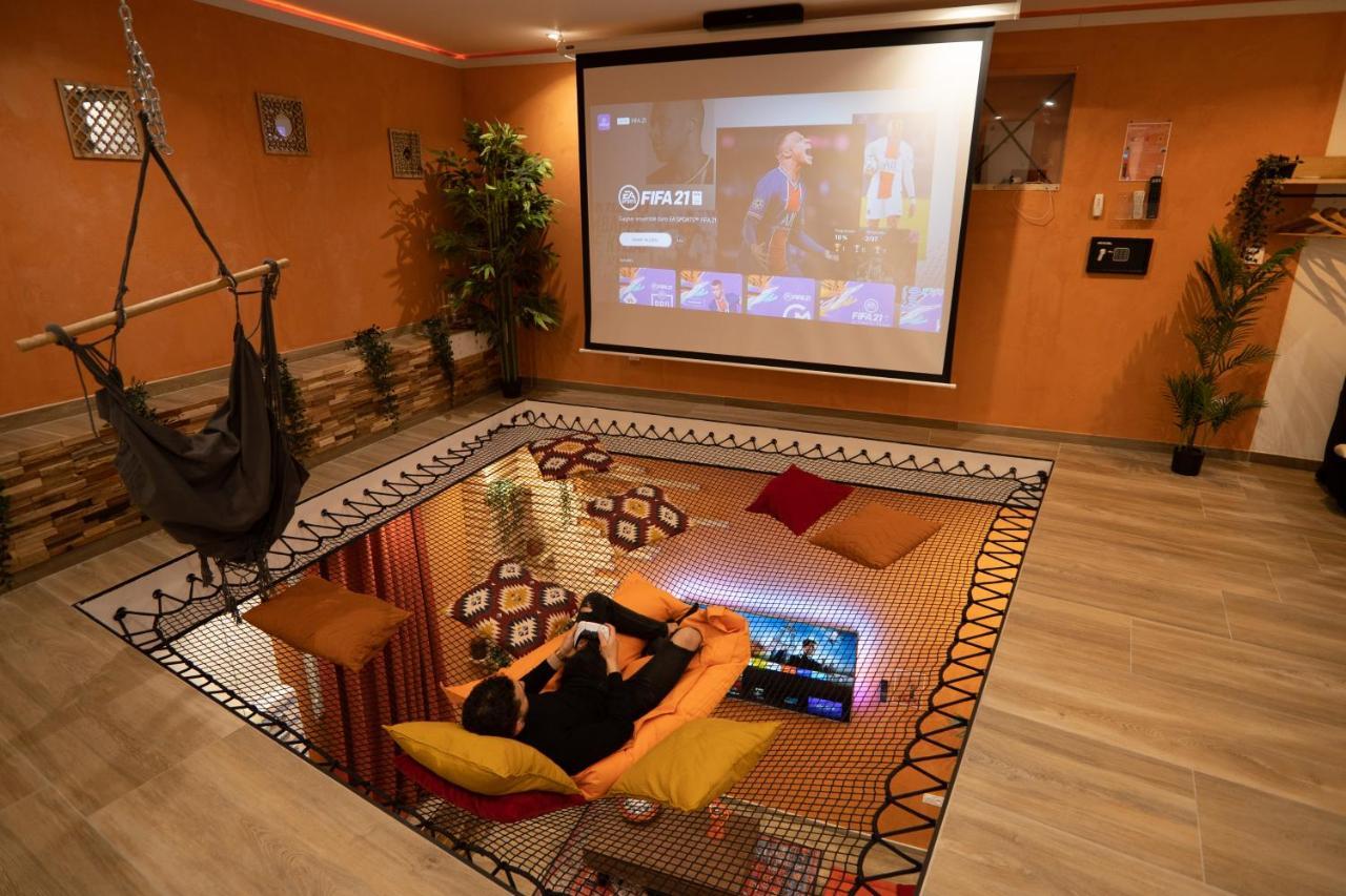 Capsule Marrakech I Chicha I Sauna I Balneo I Console Ps5 I Cinema Trith-Saint-Leger Zewnętrze zdjęcie