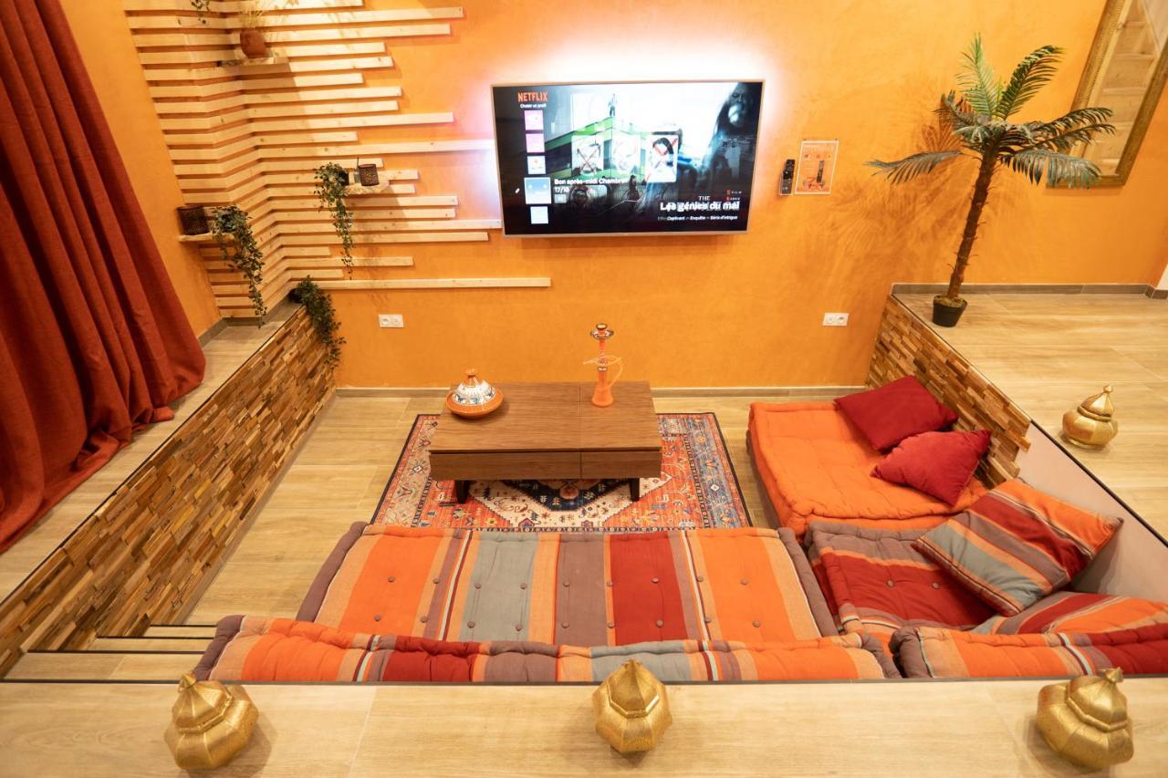Capsule Marrakech I Chicha I Sauna I Balneo I Console Ps5 I Cinema Trith-Saint-Leger Zewnętrze zdjęcie
