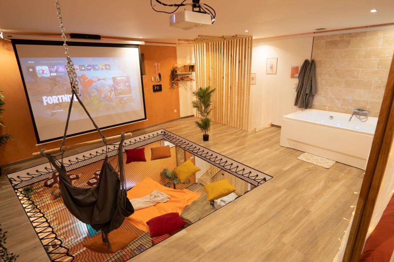 Capsule Marrakech I Chicha I Sauna I Balneo I Console Ps5 I Cinema Trith-Saint-Leger Zewnętrze zdjęcie