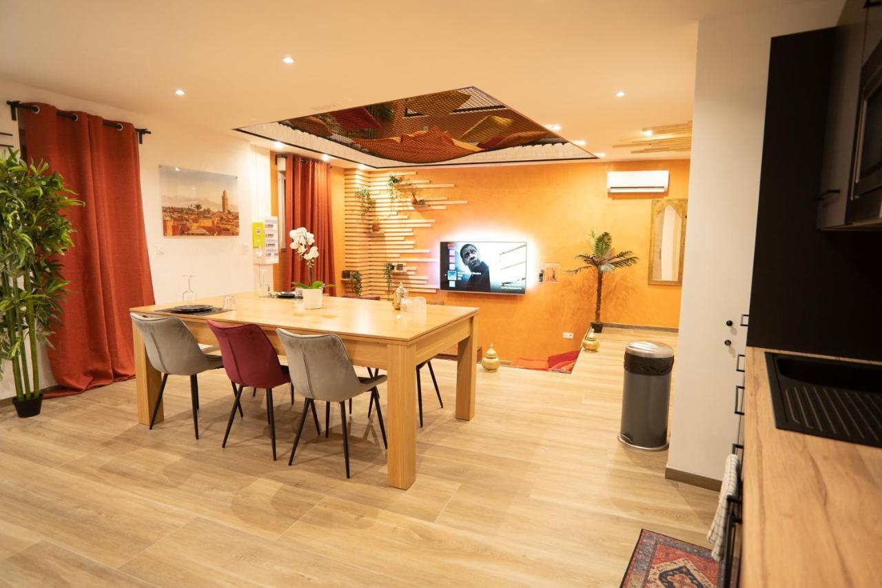 Capsule Marrakech I Chicha I Sauna I Balneo I Console Ps5 I Cinema Trith-Saint-Leger Zewnętrze zdjęcie
